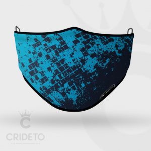 Mascarilla Higiénica Reutilizable con diseño deportivo